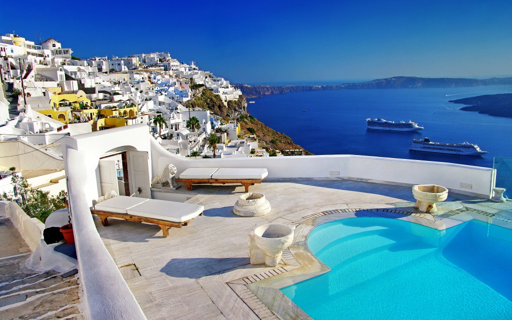 Santorini Island Picture