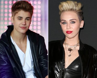 Miley Cyrus and Justin Bieber